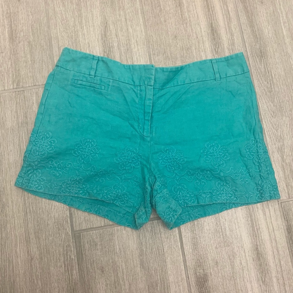 Ann Taylor Loft turquoise shorts